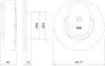 PAX NORTE full automatic bathroom extract fan with humidity, motion, temperature, light sensors Ø100mm - Image 5
