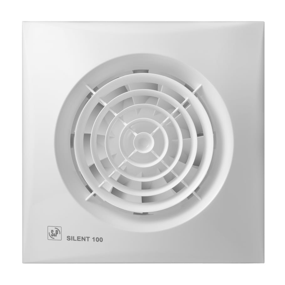 Soler & Palau SILENT-100 CHZ extractor de baño silencioso Ø100 Soler And Palau SILENT-100 CHZ Extractor De Baño Silencioso Con Sensor De Humedad Y Temporizador Ø100 mm