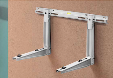 Rodigas MS 223 Sliding Wall Bracket Wall Mount For Air Conditioner And Heat Pump Outdoor Unit Installation