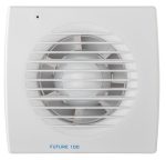 Soler And Palau FUTURE-100 HT Bathroom Extract Fan Ø100mm With Timer And Humidity Sensor White