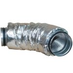 100mm / 1m AKUDEC-2 semi flexible sound attenuator Ø100mm, DEC International