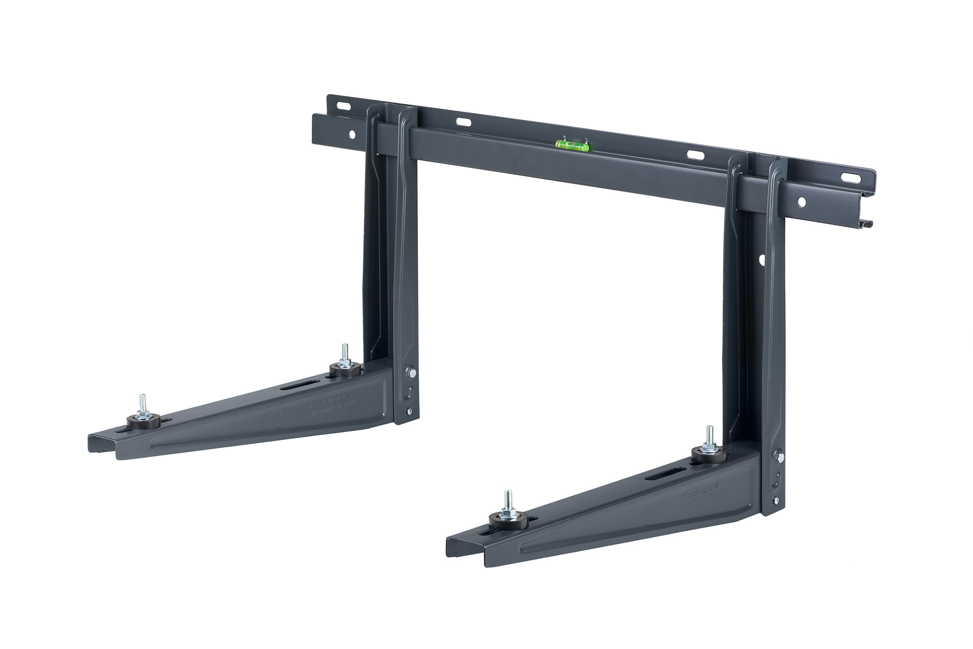 Rodigas MS257N Black Wall Bracket For Outdoor AC Unit Rodigas MS257N Black Wall Bracket For Outdoor Air Conditioner Unit 550x800 mm Heavy Duty Mount Up To 140 kg
