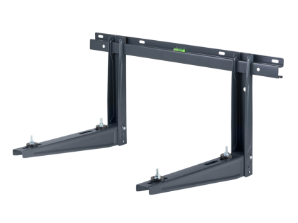 Rodigas MS 253N Black Wall Bracket For Outdoor Air Conditioner Unit 465x800 mm Load Capacity 140 kg