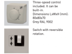 Soler And Palau HTB-140 RC Ceiling Fan With Speed Controller And Reversible Switch