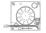 SILENT DUAL 200 Soler&Palau; Esquema de conexión eléctrica del extractor de baño y aseo