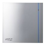 Soler And Palau SILENT-100 CHZ Design Silver Badlüfter Mit Feuchtigkeitssensor Und Nachlauftimer Ø100 mm