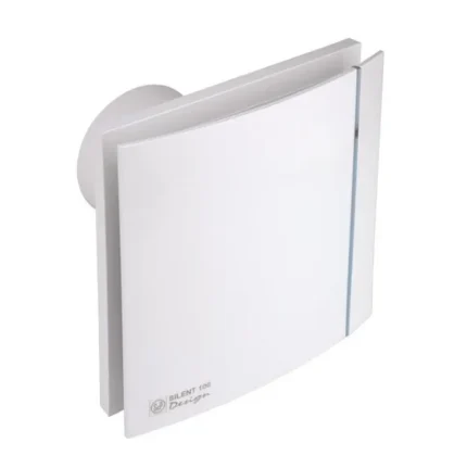 Soler & Palau SILENT-100 CRZ Design 100 mm, weißer Bad- und WC-Abluftventilator