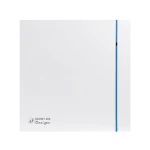 Soler & Palau SILENT-200 CHZ DESIGN White Bathroom Fan 120 mm With Timer And Humidity Sensor