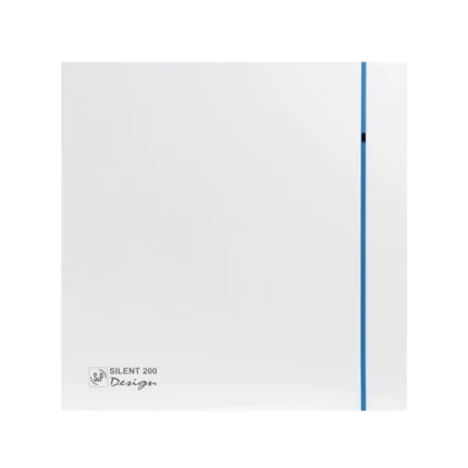 Soler & Palau SILENT-200 CZ DESIGN 3C White Bathroom And WC Fan 120 mm 175 m3/h Low Noise