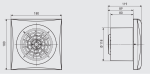 SILENT-200 CRZ Soler & Palau bathroom extractor fan with timer Ø120mm - Image 7