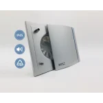 Soler & Palau SILENT-100 CZ Design Silber Ø 100 mm IP45 Leiser Bad-Abluftventilator