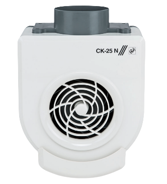 Soler And Palau CK-25 N Ø100 mm PVC Kitchen Extract Fan Adjustable Speed