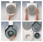 Soler And Palau CK-40 F Kitchen Extract Fan Easy Dismantle Cleaning
