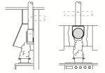 Soler And Palau CK-50 Ø115 mm Kitchen Extract Fan Installed Inside Hood