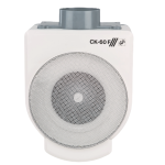 Soler And Palau CK-60 F Ø125 mm PVC Kitchen Extract Fan 2 Speed Motor