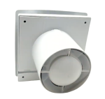 Soler And Palau SILENT DUAL 300 vannas istabas ventilators ar pretvēja aizsargvārstu, Ø150 mm kanāla savienojums