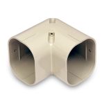 INABA DENKO SC-77-I Trunking Vertical Elbow 90 Degree Slimduct Ivory Residential