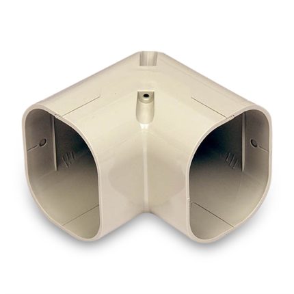 INABA DENKO SC-77-I Trunking Vertical Elbow 90 Degree Slimduct Ivory Residential
