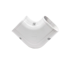INABA DENKO SK-77-W Slimduct White Flat Elbow 90° For PVC Decorative Trunking 75x63 mm Cable System