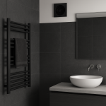 Soler And Palau SILENT-100 CZ Black Extract Fan Matt Black Modern Bathroom Ø100mm
