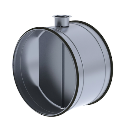 ETS NORD KROS Ø200mm Mechanical Regulating Damper Steel With Rubber Gasket