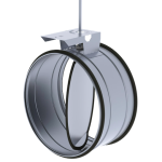 ETS NORD KRTS-4 Ø630mm Round Shut Off Regulating Damper Steel With Gasket Platform
