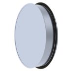 ETS NORD NAL Ø500mm Air Duct End Cap Galvanised Steel With Rubber Seal