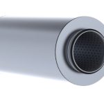 ETS NORD NRF 50 Ø160mm Round Silencer 600mm With 50mm Mineral Wool