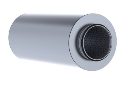ETS NORD NRF 50 Ø160mm Round Silencer 900mm With 50mm Mineral Wool