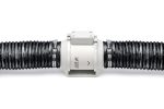 HavenPoint ProFlex 5X Black 100mm Flexible Aluminium Air Duct 3m With TD-Silent Inline Fan