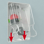 Tecnosystemi REGIO Waterless Siphon Trap Ø16–40mm Transparent Removable Body Easy Cleaning