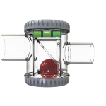 Tecnosystemi STOP Anti Odor Condensate Siphon Ø21mm With Odor Trapping Ball Mechanism