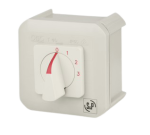 Soler & Palau COM 3 Three Speed Fan Switch With On Off Control For Reliable Manual Ventilation Speed Selection