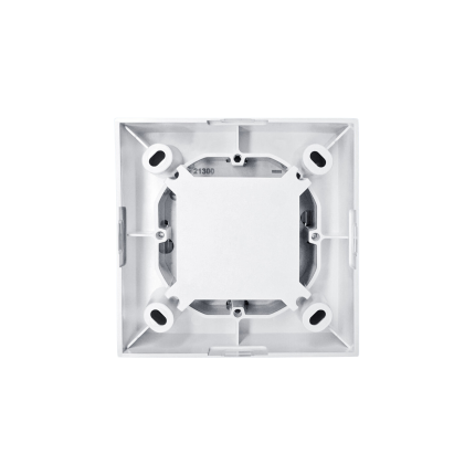 Soler & Palau INTER 4P Three Speed Fan Switch Back View Showing Screw Holes For Secure Electrical Mounting