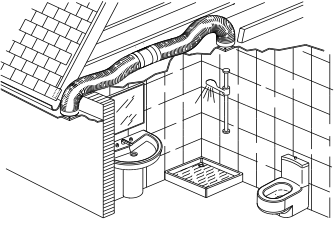 Soler And Palau SILENTUB Inline Duct Fan Installation With Air Ducts For Residential Extract Ventilation Systems