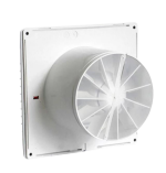 Soler & Palau Decor 100 CD Bathroom Extractor Fan With Automatic Backdraft Shutter Preventing Reverse Airflow