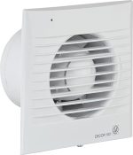 Soler & Palau Silent 100 CR Axial Bathroom Extractor Fan With Slim Front Grille