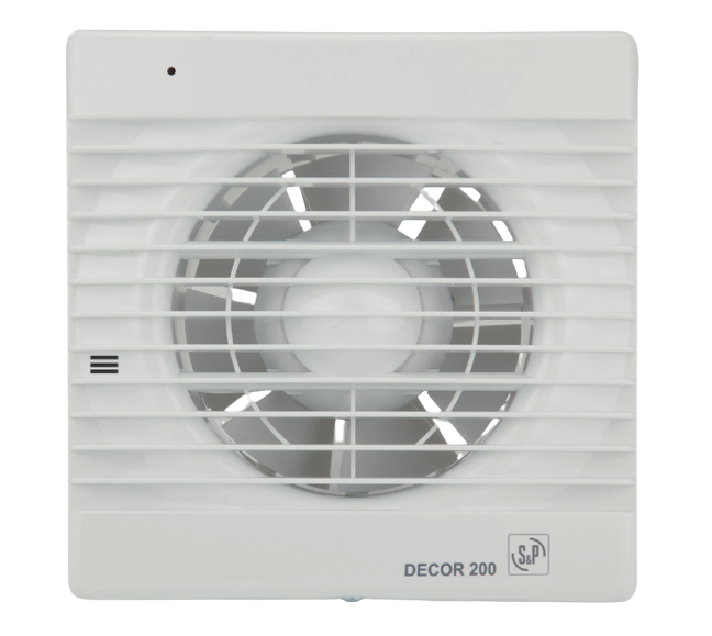 soler_palau-decor-200-ch-bathroom-extract-fan-humidity-sensor_istsfy Soler & Palau Decor 200 CH Bathroom Extractor Fan With Timer 1 To 30min Humidity Sensor Ø120mm Ball Bearings And Backdraft Shutter
