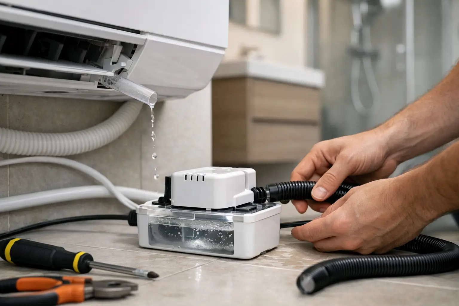 Air Conditioning Condensate Pump Installation Guide
