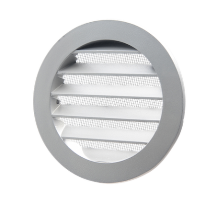 DEC International DSAV-200 C External Aluminium Weather Protection Grille Ø200 mm With Insect Screen