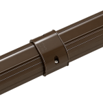 INABA DENKO SJ-77-B Duct Coupler Connecting Brown SLIMDUCT SD-77 Decorative Lineset Cover For Refrigerant Pipes