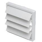 PER-125 W Soler & Palau ventilation grille with gravity shutter Ø125 mm - Image 2