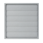Soler And Palau PER-450 W UV Resistant External Vent Grille With Gravity Backdraft Shutter Ø450 mm