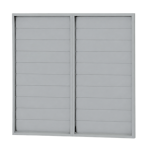 Soler And Palau PER-560 W External Vent Grille With Gravity Backdraft Shutter Ø560 mm UV Resistant