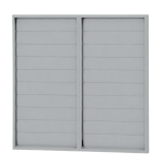 Soler And Palau PER-560 W External Vent Grille With Gravity Backdraft Shutter Ø560 mm UV Resistant