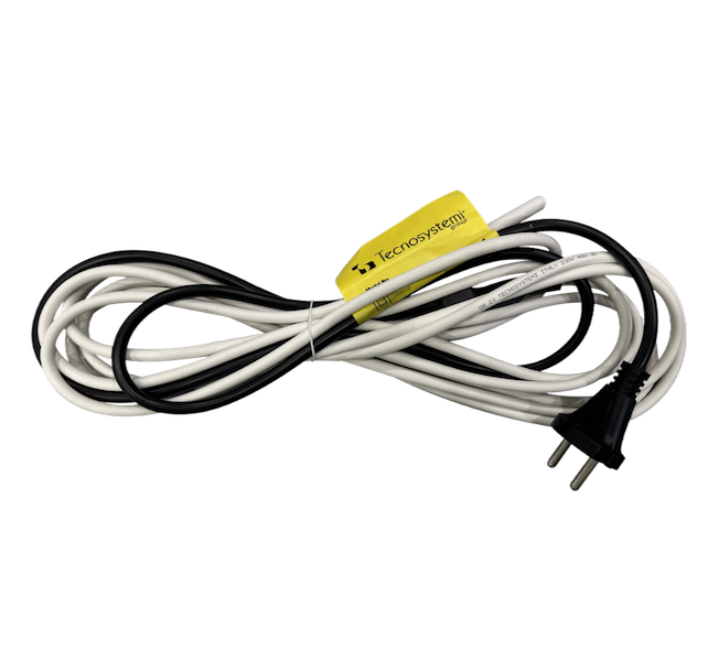 Tecnosystemi SCC300017 3 m Heating Cable With Thermostat For Condensate Drain Pipes Tecnosystemi SCC300017 3 m Heating Cable With Thermostat And Schuko Plug For Condensate Drain Freeze Protection