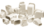 INABA DENKO SLIMDUCT SD Ivory Decorative Trunking System Fittings Range For Air Conditioner Refrigerant Pipes