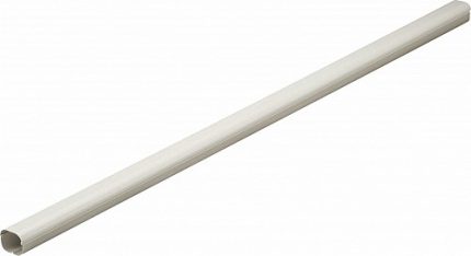 INABA DENKO SLIMDUCT SD-77-W White Decorative PVC Straight Duct 2 m For Air Conditioner And Heat Pump Refrigerant Pipes